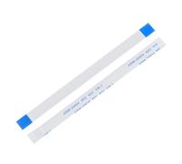 sourcing map FFC FPC Flat Flexible Cable, 13 Pins 0.5mm Pitch 100mm Long (A Type) for LCD 3D Printer Camera DVD TV Laptop Audio Pack of 10