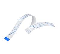 sourcing map FFC Ribbon Flat Flexible Cable, 30 Pin 0.5mm Pitch 300mm Long (B Type) for LCD 3D Printer Camera DVD TV Laptop Audio Pack of 5