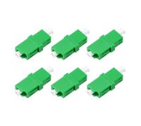 sourcing map Fiber Optic Coupler LC/APC Single Mode Simplex Fiber Optical Cable Adapter Fiber Optic Connectors for Network Internet, 6 Pack