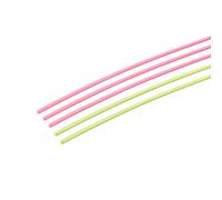 sourcing map Fiber Optic Rods PMMA 0.5mmx20cm for Sight Filament Red, Green, 1 Set Pack of 5