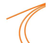 sourcing map Fiber Optic Rods PMMA 2mmx15cm for Sight Filament Fluorescence Orange 1 Set Pack of 5