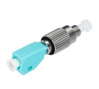 sourcing map Fiber Optical Adapter FC/UPC Male-LC/UPC Female OM3, Multimode Simplex Adapter, FC/UPC-LC/UPC OM3, for Network Internet Connector, 1pcs