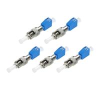 sourcing map Fiber Optical Adapter ST Male-LC Female, Single Mode Simplex Adapter, ST-LC UPC, for Network Internet Connector, 2pcs
