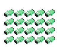 sourcing map Fiber Optical Coupler SC-SC/APC, Single Mode Simplex Adapter, SC-SC/APC, for Network Internet Connector, 20pcs