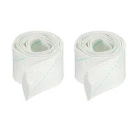 sourcing map Fiberglass Heat Shield Sleeve 1m x 25mm Insulation Protect Sleeving Pipe for Cable Wire Wrap, Pack of 2