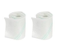 sourcing map Fiberglass Heat Shield Sleeve 1m x 60mm Insulation Protect Sleeving Pipe for Cable Wire Wrap, Pack of 2