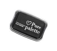 sourcing map Finger Ink Pad for Rubber Stamps Craft, 18 x 30" Washable Pigment Ink Pad Stamps for Footprint Handprint Stamping Paper Wood Fabric Scrapbooking, Black