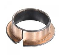 sourcing map Flanged Sleeve Bearings 20mm Bore x 23mm OD x 10mm Length x 29mm Flange Dia x 1.5mm Flange Thickness Wrapped Oilless Bushings