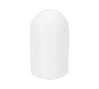 sourcing map Flashlight Diffuser Caps, 41.3mm ID x 73mm Height Flexible Silicone End Caps, Screw Thread Protector Covers for 42-45mm Torch LED Lights Furniture Tubing Bolt, White