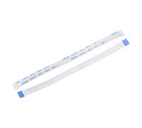 sourcing map Flat Flexible Cable Ribbon Thin FFC Wire, 10 Pin 0.5mm Pitch 100mm Long (A Type) for LCD 3D Printer Camera Laptop Audio Pack of 20