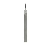 sourcing map Flat Medium Cut File 16" Double Cut Teeth High Carbon Steel Hand Rasp File Without Handle for Metal Wood Deburring Removing