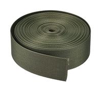sourcing map Flat Nylon Webbing Strap 1.5 Inch 10 Yards Olive for Backpack, Luggage-rack
