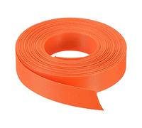 sourcing map Flat Nylon Webbing Strap 1 Inch 15 Yards Bright Orange for Backpack Cargo Strap Luggage-Rack
