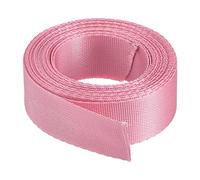 sourcing map Flat Nylon Webbing Strap 1 Inch 4 Yards Pink for Backpack, Cargo Strap, Luggage-rack