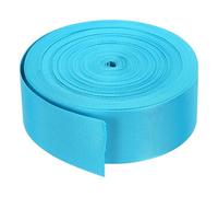 sourcing map Flat Nylon Webbing Strap 2 Inch 25 Yards Polypropylene Webbing Deep Blue for Backpack, Luggage-rack, Outdoor Climbing, DIY Craft
