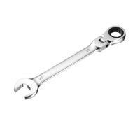 sourcing map Flex-Head Ratcheting Combination Wrench 22mm 72-Teeth Metric Standard Ratchet Box and Open End CR-V Steel Double Ended Wrench for Fasteners Nuts Bolts