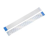 sourcing map Flexible Flat Cable,150mm 1mm Pitch 15 Pins FPC FFC Flexible Ribbon Cable for LCD TV Car Audio DVD Player 10Pcs (B type)