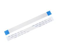 sourcing map Flexible Flat Cable, 16 Pins 0.5mm Pitch 100mm FPC FFC Flexible Ribbon Cable for LCD TV Car Audio DVD Player Laptop 5Pcs (A Type)