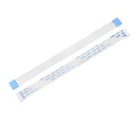 sourcing map Flexible Flat Cable, 20 Pins 0.5mm Pitch 150mm FPC FFC Flexible Ribbon Cable for LCD TV Car Audio DVD Player Laptop 10Pcs (A Type)