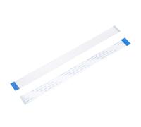 sourcing map Flexible Flat Cable,200mm 1mm Pitch 15 Pins FPC FFC Flexible Ribbon Cable for LCD TV Car Audio DVD Player 10Pcs (B Type)