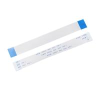 sourcing map Flexible Flat Cable, 22 Pins 0.5mm Pitch 100mm FPC FFC Flexible Ribbon Cable for LCD TV Car Audio DVD Player Laptop 5Pcs (A Type)