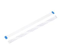 sourcing map Flexible Flat Cable,250mm 1mm Pitch 14 Pins FPC FFC Flexible Ribbon Cable for LCD TV Car Audio DVD Player 10Pcs (A type)