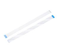 sourcing map Flexible Flat Cable,250mm 1mm Pitch 16 Pins FPC FFC Flexible Ribbon Cable for LCD TV Car Audio DVD Player 10Pcs (B Type)