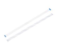 sourcing map Flexible Flat Cable,400mm 1mm Pitch 18 Pins FPC FFC Flexible Ribbon Cable for LCD TV Car Audio DVD Player 10Pcs (A type)