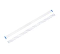 sourcing map Flexible Flat Cable,400mm 1mm Pitch 22 Pins FPC FFC Flexible Ribbon Cable for LCD TV Car Audio DVD Player 10Pcs (A type)