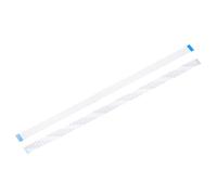 sourcing map Flexible Flat Cable,500mm 1mm Pitch 16 Pins FPC FFC Flexible Ribbon Cable for LCD TV Car Audio DVD Player 10Pcs (A type)