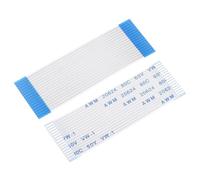 sourcing map Flexible Flat Cable,50mm 1mm Pitch 16 Pins FPC FFC Flexible Ribbon Cable for LCD TV Car Audio DVD Player 10Pcs (A type)