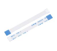 sourcing map Flexible Flat Cable,50mm 1mm Pitch 4 Pins FPC FFC Flexible Ribbon Cable for LCD TV Car Audio DVD Player 10Pcs (B Type)