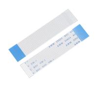 sourcing map Flexible Flat Cable, 60mm 1mm Pitch 12 Pins FPC FFC Flexible Ribbon Cable for LCD TV Car Audio DVD Player 5Pcs (B Type)