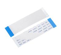 sourcing map Flexible Flat Cable, 60mm 1mm Pitch 15 Pins FPC FFC Flexible Ribbon Cable for LCD TV Car Audio DVD Player 5Pcs (B Type)