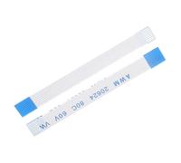 sourcing map Flexible Flat Cable, 60mm 1mm Pitch 8 Pins FPC FFC Flexible Ribbon Cable for LCD TV Car Audio DVD Player 5Pcs (B Type)