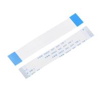 sourcing map Flexible Flat Cable,80mm 1mm Pitch 12 Pins FPC FFC Flexible Ribbon Cable for LCD TV Car Audio DVD Player 10Pcs (A type)