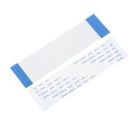 sourcing map Flexible Flat Cable,80mm 1mm Pitch 20 Pins FPC FFC Flexible Ribbon Cable for LCD TV Car Audio DVD Player 10Pcs (A type)