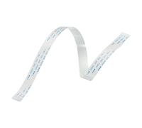 sourcing map Flexible Flat Cable Extension Ribbon Cables 10 Pins 1.0mm Pitch 300mm for 3D Printer, DIY, Camera, Screen and DVD Player Connector A Type Pack of 5