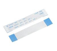 sourcing map Flexible Flat Cable Extension Ribbon Cables 10 Pins 1.0mm Pitch 60mm for 3D Printer, DIY, Camera, Screen and DVD Player Connector A Type Pack of 10