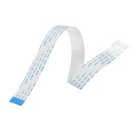 sourcing map Flexible Flat Cable Extension Ribbon Cables 14 Pins 1.0mm Pitch 300mm for 3D Printer, DIY, Camera, Screen and DVD Player Connector B Type Pack of 10
