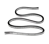 sourcing map Flexible Ruler 30 Inch 75cm Curve Ruler for Engineering Drawing, Design Graphics, Garment Design, Black