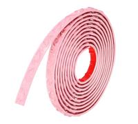 Sourcing Map Flexible Wall Trim Molding - 16.4Ft x 0.79Inch Self Adhesive Peel and Stick Molding Wallpaper Mirror Frame Border Trim for Cabinet Mirror Frame, Wave Pink