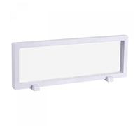 sourcing map Floating Thin Film Display Box, ABS Frame Case with Base 30cm x 11cm x 2cm White Pack of 1