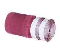 sourcing map Floor Cord Cover 9.8 Ft x 4" Grip Floor Cable Protector Management for Home Floor with Adhesive Backing Prevent Tripping Nylon Polyester Blend Red 1Pcs