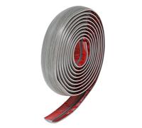 sourcing map Floor Transition Strip 10ft Self Adhesive Carpet Transition Edging Trim Strip 3 Meter PVC Floor Strip for Height Less Than 3mm, Gray Wood Grain