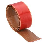 sourcing map Floor Transition Strip, 2Inch x 3.28Ft Self-Adhesive Vinyl Laminate Floor Edge Trim Floor Gap Cover Strips for Joining Carpet, Floor Tiles, Thai Teak