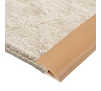 sourcing map Floor Transition Strip, 3.2FT x 1.3" x 0.47" PVC Self-Adhesive Carpet to Tile Transition Strip Carpet Edge Strips Laminate Edge Trim for 7-10mm Thickness Uneven Surfaces, Brown