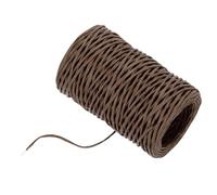 sourcing map Floral Wire 164ft/50m 2mm Vine Bind Wire Rustic Craft Wrapping Metal Wire for Flower Bouquet Wreath Making, Dark Brown