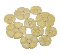 sourcing map Flower Ceramics Mosaic Tiles, Bulk Stained Ceramic Mosaic Pieces Stones Mosaic Kits for DIY Art Crafts, Handmade Art Craft Projects Home Decor