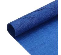 sourcing map Flower Wrapping Paper, 10 Roll Waterproof Bouquet Crepe Paper Streamer Sheet for Crafts Birthday Gift Florist Packing Party (Dark Blue, 23.6 x 23.6 Inch)